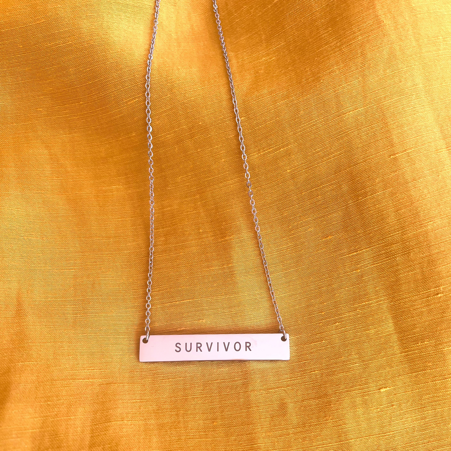 SURVIVOR Necklace (silver)