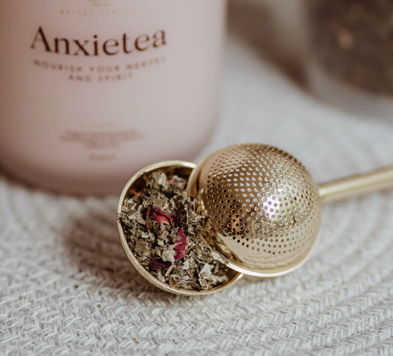 Tea Diffuser (gold)